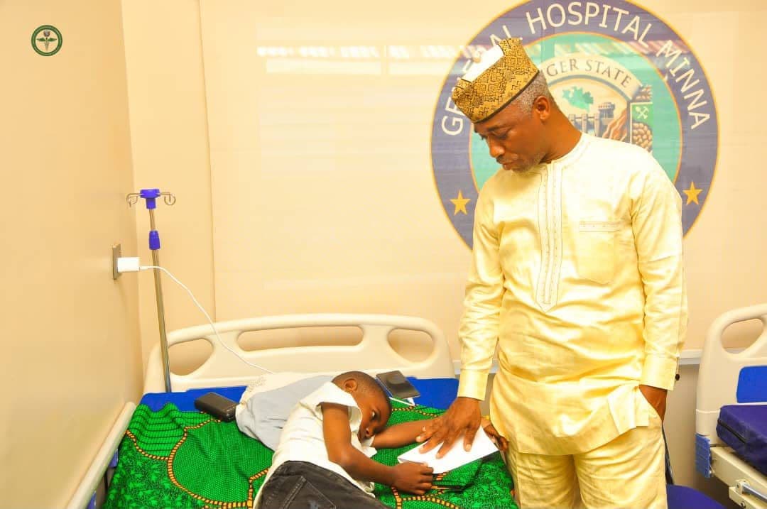 COMMISSIONER OF HEALTH PAYS UNSCHEDULED VISIT TO REMODELLED FACILITIES AT GENERAL HOSPITAL, MINNA